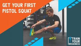 Pistol Squats For Beginners logo